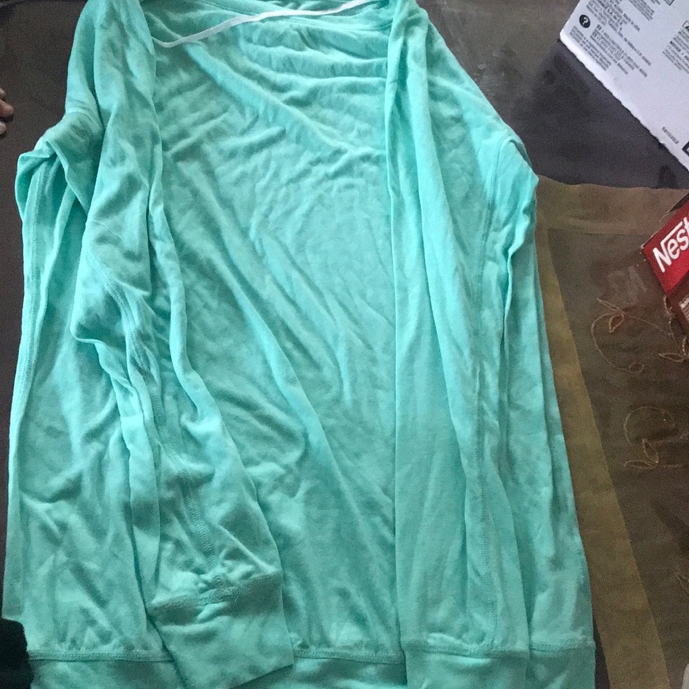 Mint green Nike dri-fit top